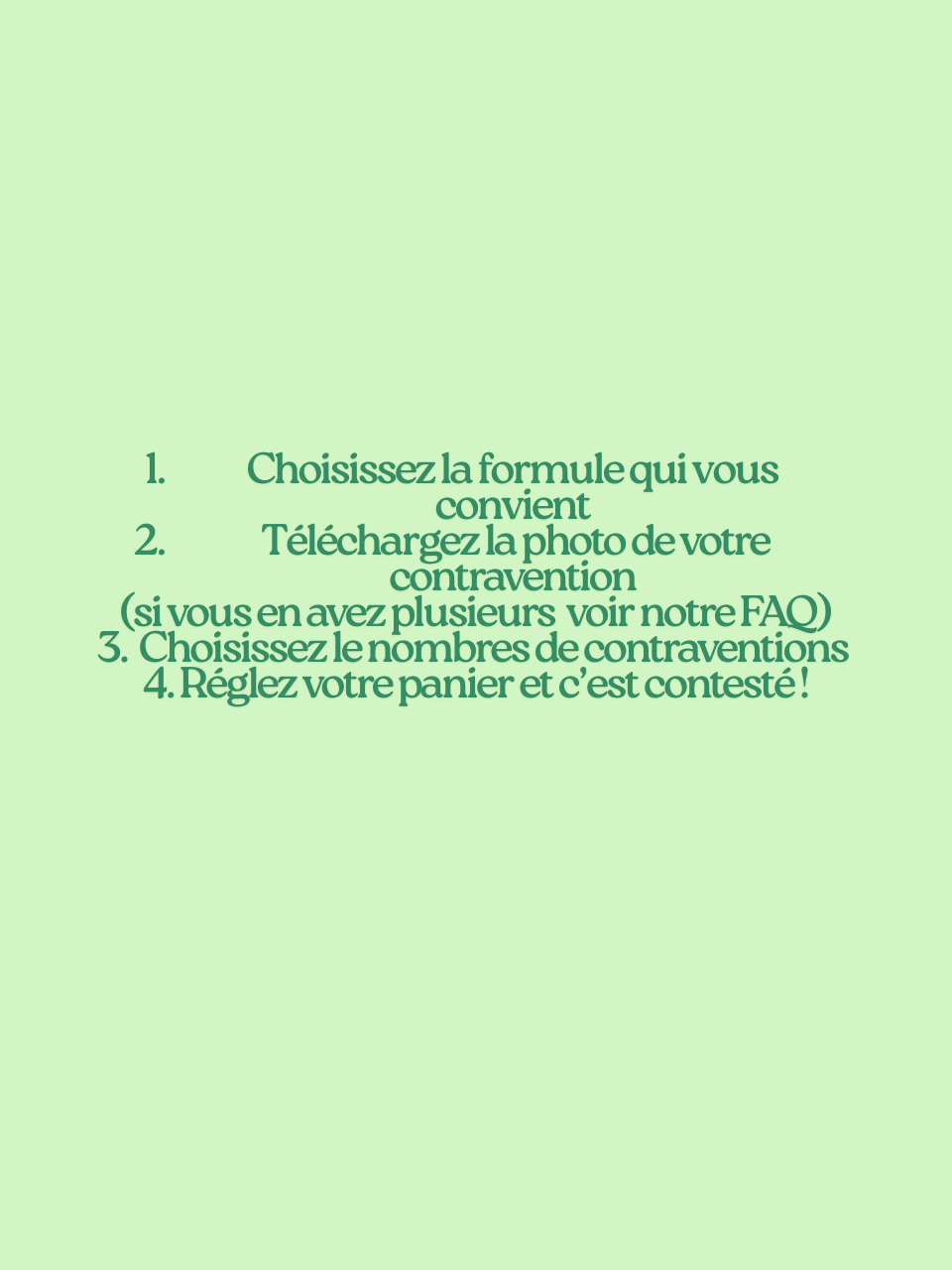contravention initiale